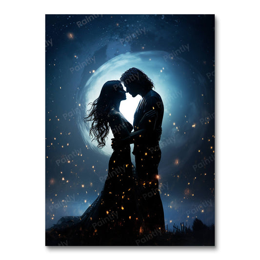 Moonlit Love (Paint by Numbers)