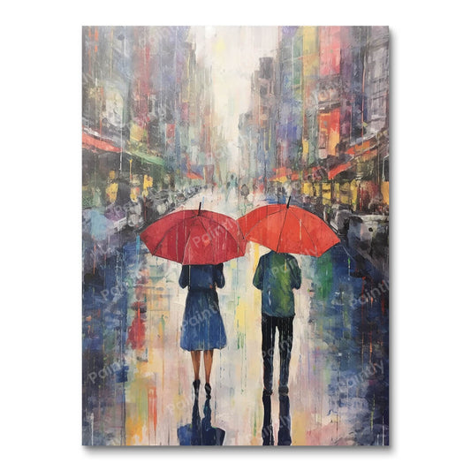 Couple Captivations Wet Walk (Paint by Numbers)