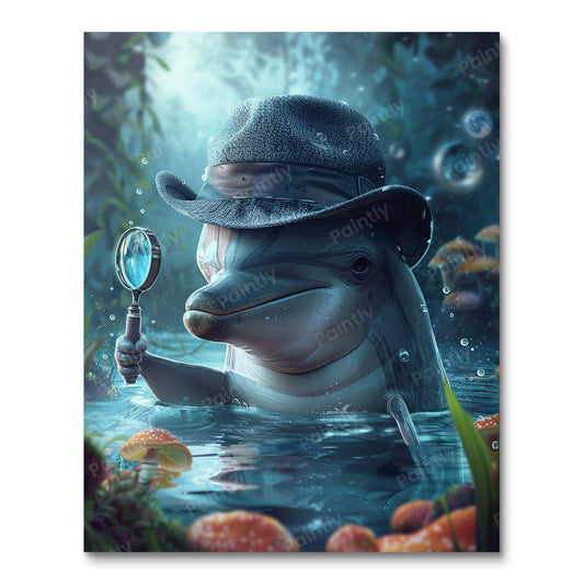 Dolphin Detective (Paint by Numbers)