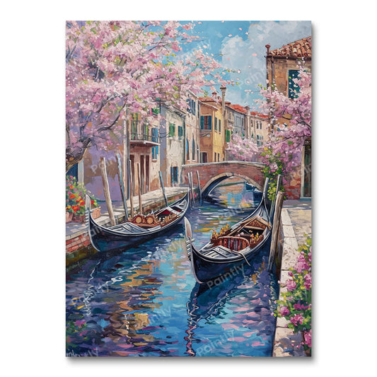 Serenade of Spring in Venice (Paint by Numbers)