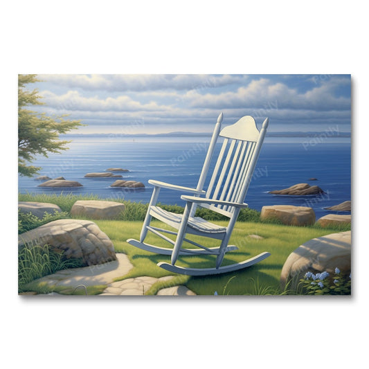 Ocean's Rocking Chair (Diamond Painting)