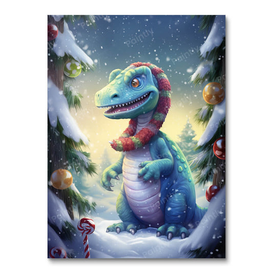 Snowy Dino Delight