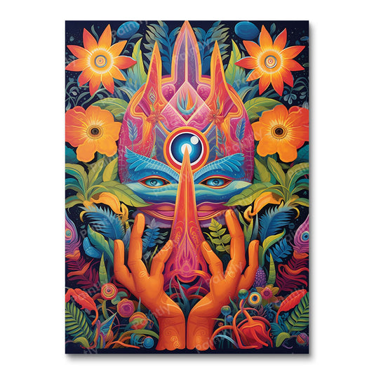 Eyes of the Totem (Diamond Painting)