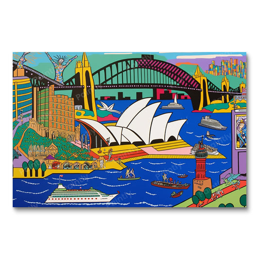 Sydney VIII (Paint by Numbers)