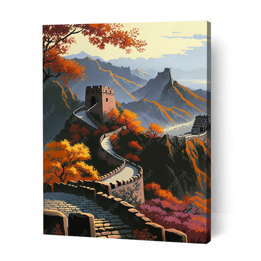 The Great Wall of China I (Paint by Numbers)