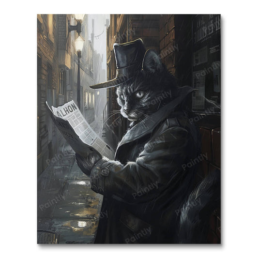 Cat Detective (Paint by Numbers)