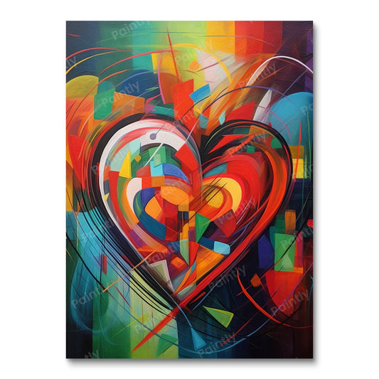 Heartbeat of Colors (Paint by Numbers)