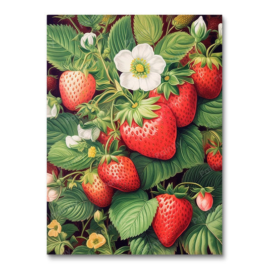 Strawberry Delight (Diamond Painting)