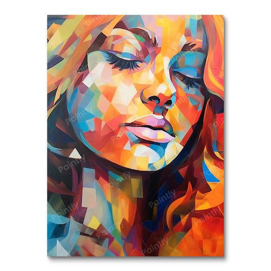 Vibrant Woman (Paint by Numbers)