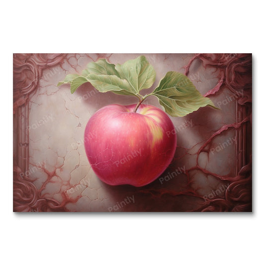 Rosy Apple Reverie (Diamond Painting)