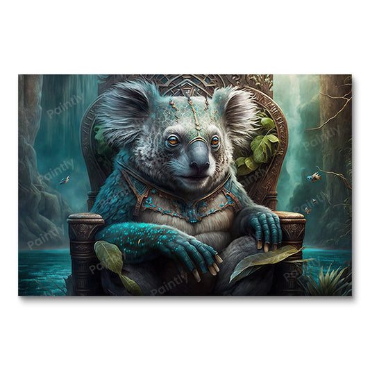 Koala Royalty by Lexas (Paint by Numbers)
