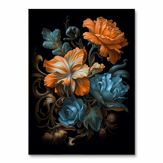 Dynamic Flowers (Diamond Painting)