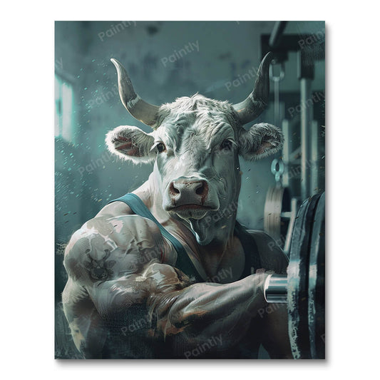 Dwayne 'The Bull' Johnson (Paint by Numbers)
