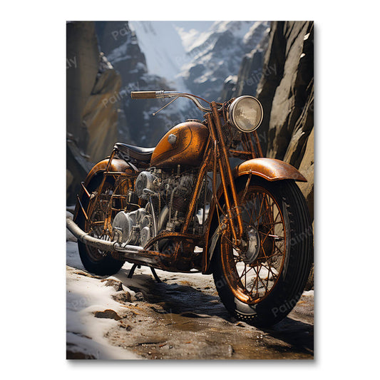 Motorcycle Majesty I (Paint by Numbers)