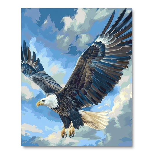 Bald Eagle (Paint by Numbers)