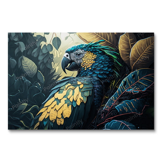 The Exotic Macaw I (Diamond Painting)