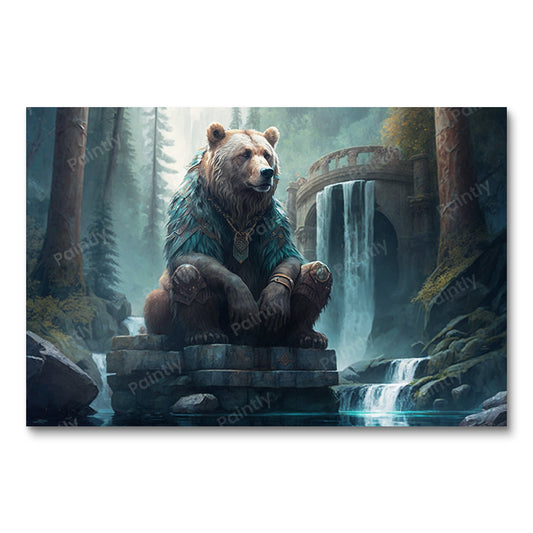 Bear Royalty by Lexas (Paint by Numbers)