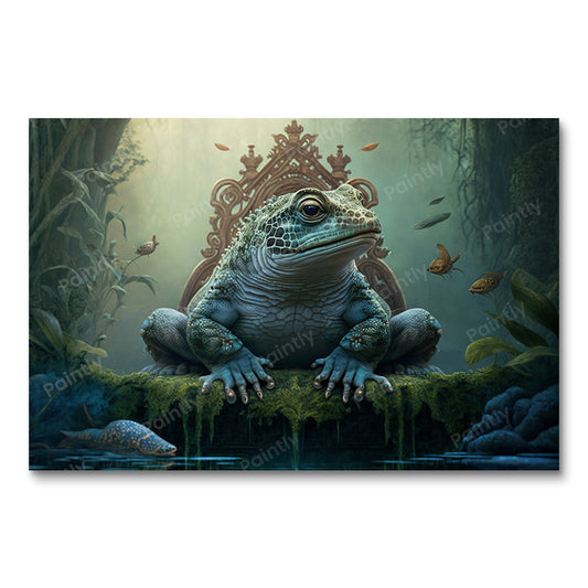 Frog Royalty by Lexas (Paint by Numbers)