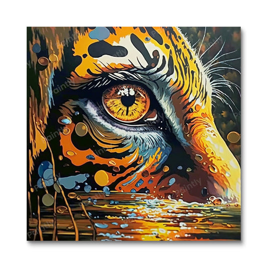 Spying Tiger (Diamond Painting)