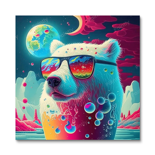 Cosmo Bear (Diamond Painting)