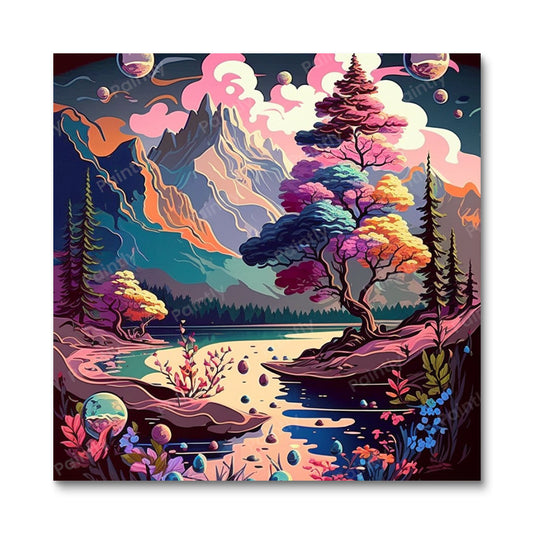 Chromatic Wilderness (Paint by Numbers)