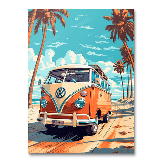 Dreamy Kombi Paradise (Paint by Numbers)