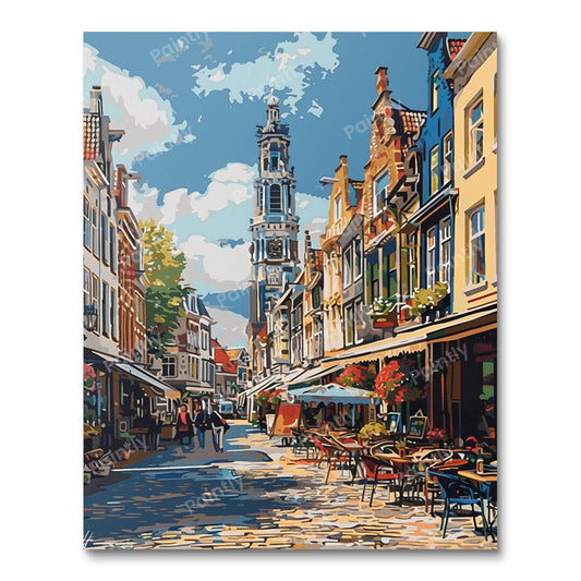 Dutch Market(Paint by Numbers)