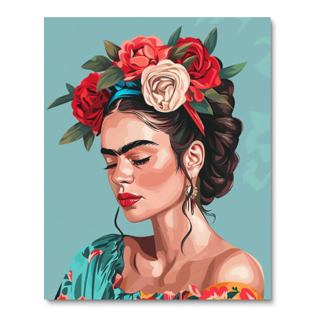 Frida Kahlo (Paint by Numbers)