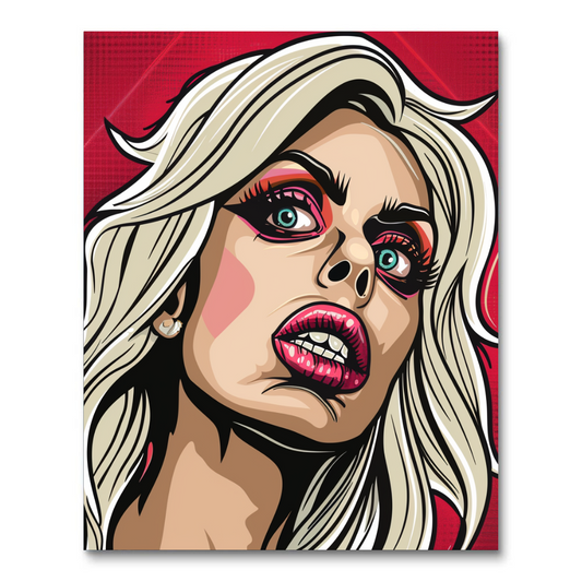 Gaga's Cartoon Carnival (Paint by Numbers)