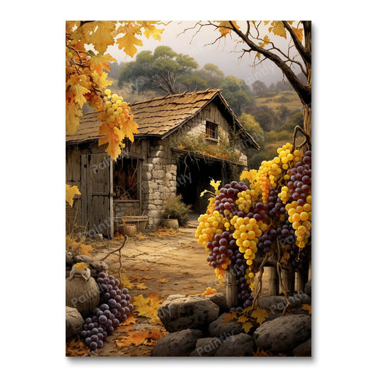 Golden Vineyard (Paint by Numbers)