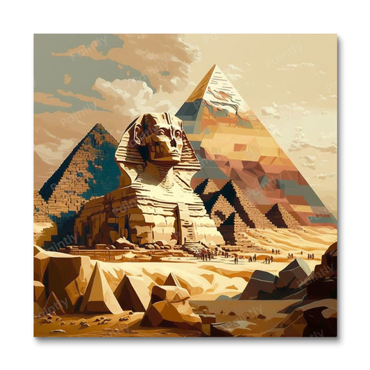 The Great Pyramid of Giza (Paint by Numbers)