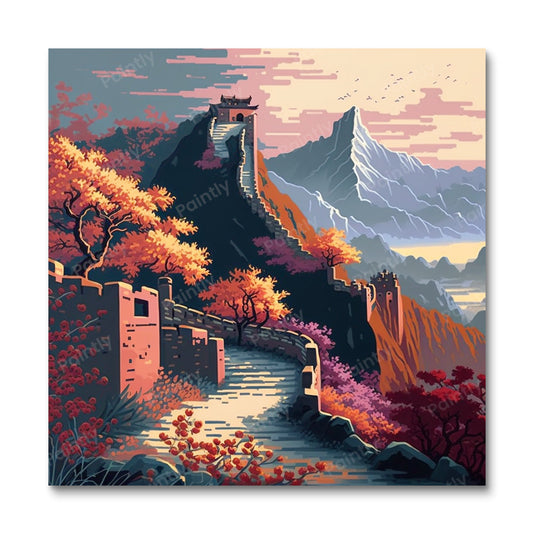 The Great Wall of China IV (Paint by Numbers)