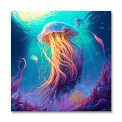 Fantasy Jellyfish IV (Paint by Numbers)