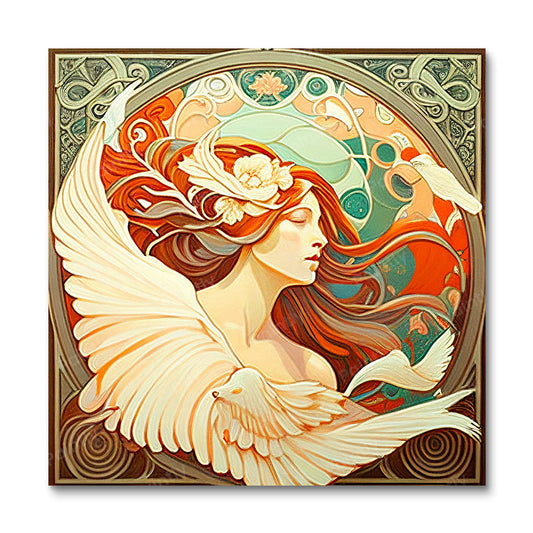 Nouveau Angel (Paint by Numbers)