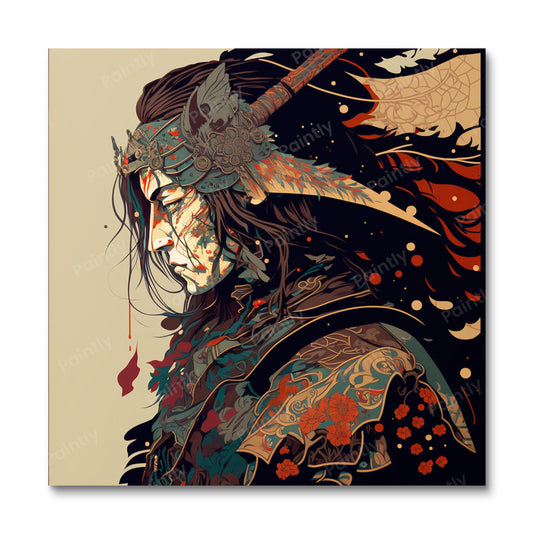 Samurai Onna-musha II (Paint by Numbers)