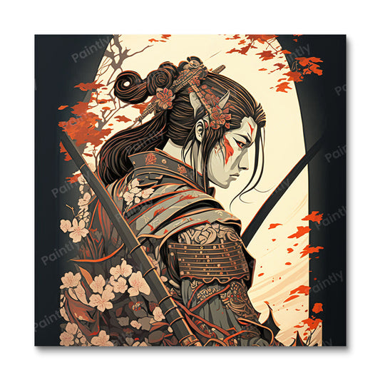 Samurai Onna-musha III (Paint by Numbers)