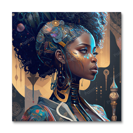 Afro Futurism I (Paint by Numbers)