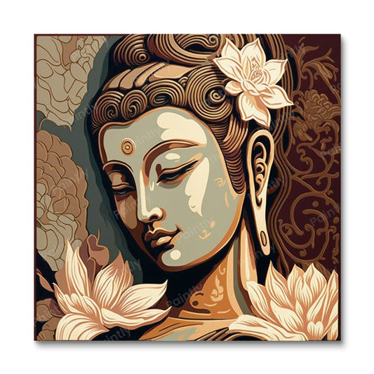 Nouveau Buddha (Paint by Numbers)