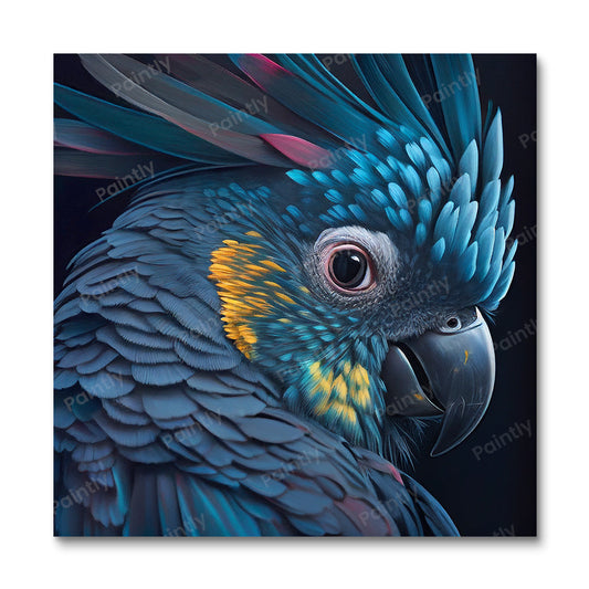 Matte Cockatoo XIII (Paint by Numbers)