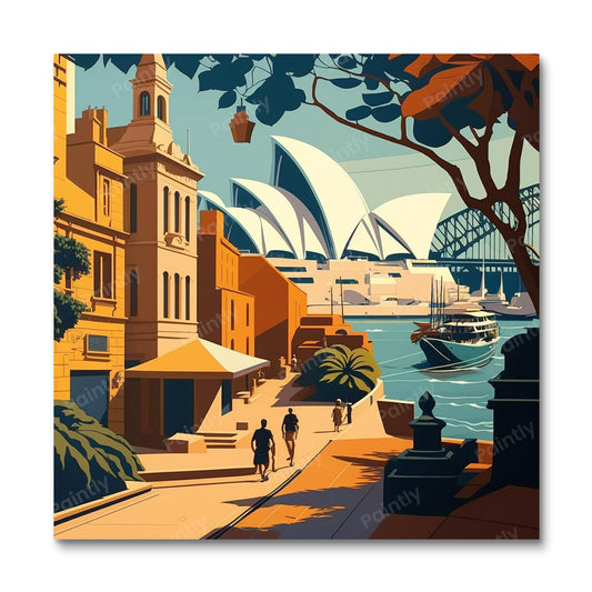 Sydney XXV (Paint by Numbers)