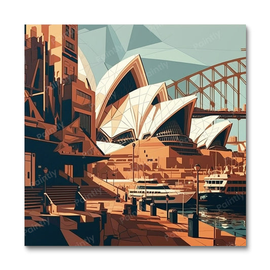 Sydney XXIII (Paint by Numbers)