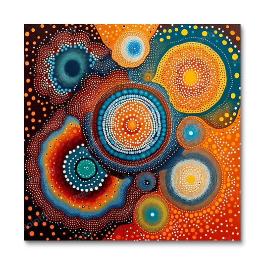 Aboriginal Design VI (Paint by Numbers)