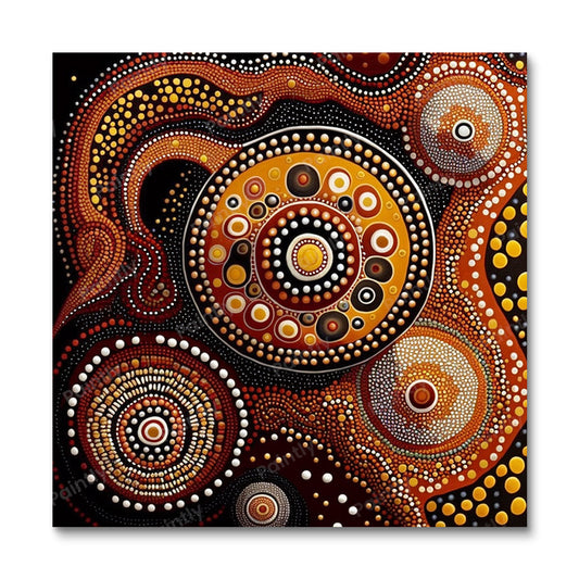 Aboriginal Design IV (Paint by Numbers)