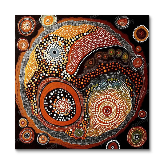 Aboriginal Design I (Paint by Numbers)
