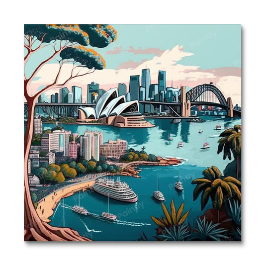 Sydney VI (Paint by Numbers)