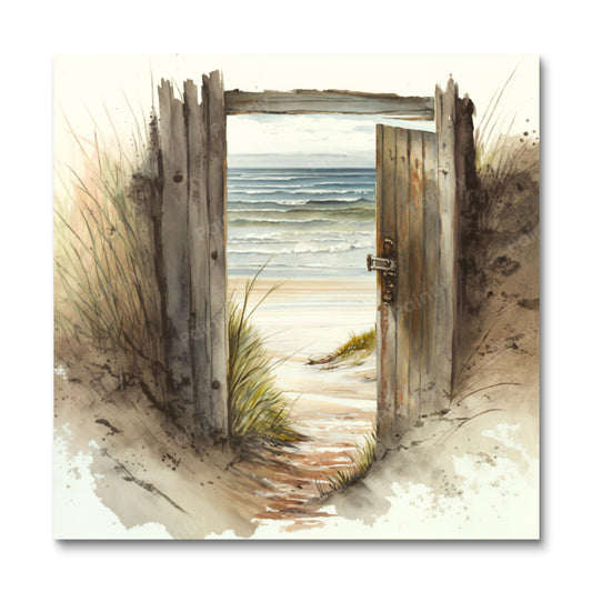 Door to Paradise I (Paint by Numbers)