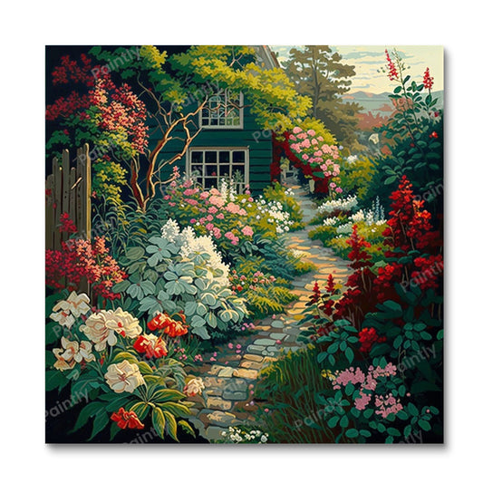 Garden Views III (Paint by Numbers)