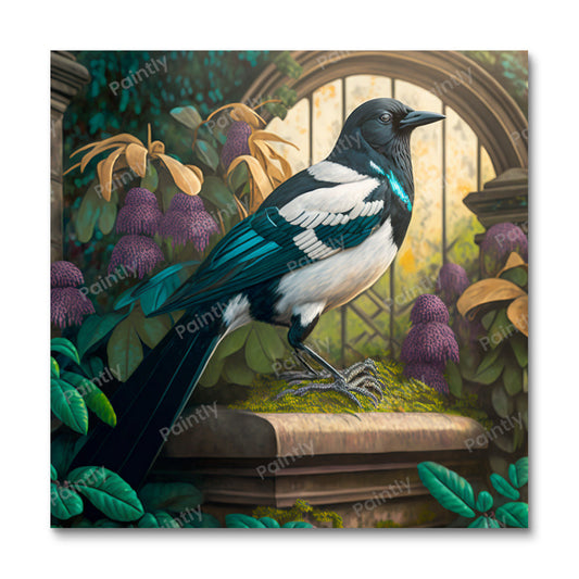 Magical Muse Magpie (Paint by Numbers)