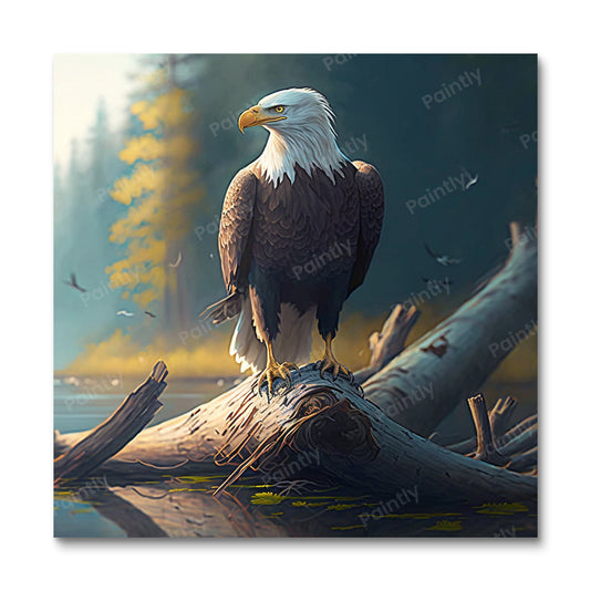 Eagle's Perch (Diamond Painting)