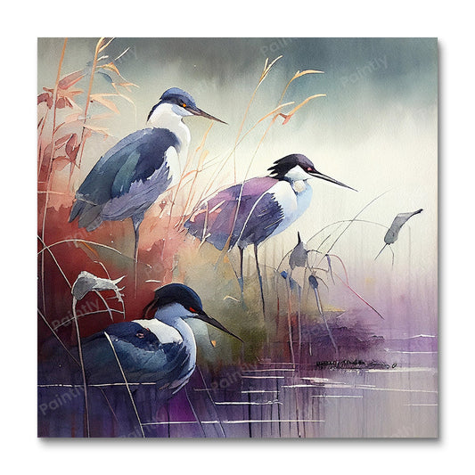 Birds by the River III (Diamond Painting)
